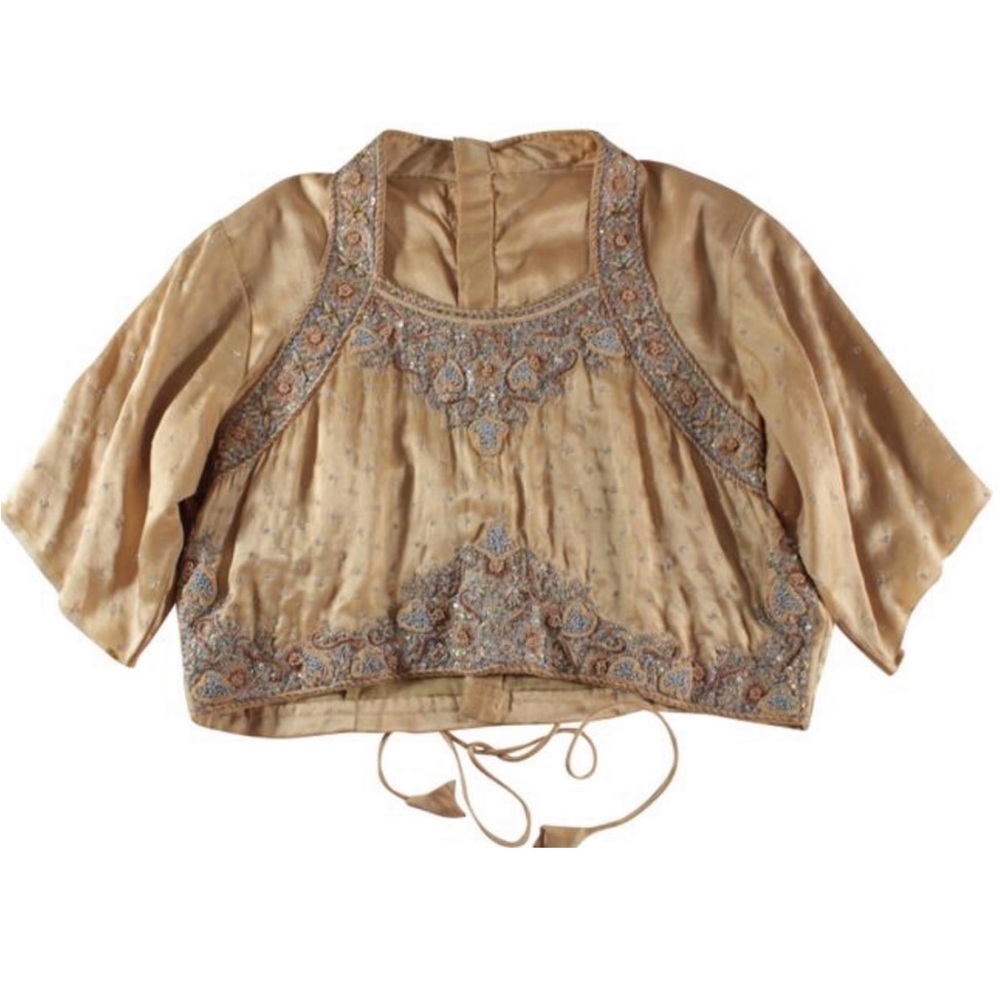 Gorgeous Custom Made Set - Cropped Embellished To… - image 1